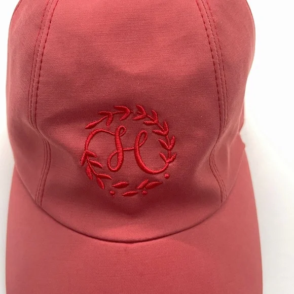 Hermes cap Davis H Primavera Cotton Baseball Cap Hat Size 56 Roseboise cotton - Picture 8 of 15